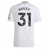 Camiseta Aston Villa Leon Bailey #31 Segunda Equipación Replica 2024-25 mangas cortas